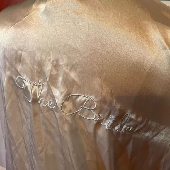IN BLOOM | white bridal lingerie and robe combo M NWT - Picture 8 of 16
